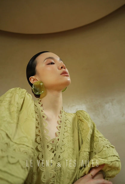 LE VENT & TES AILES | Écriture Fine Skirt Set