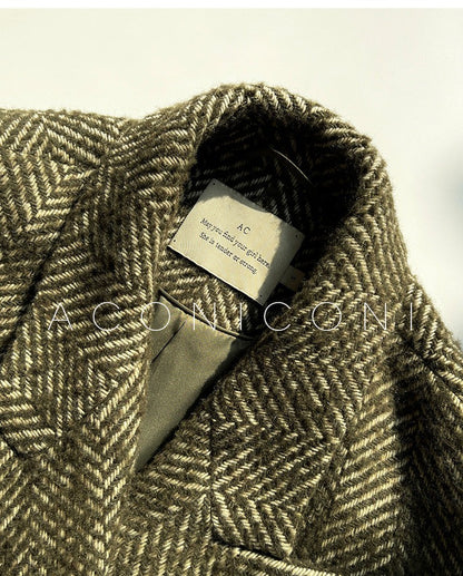 Aconiconi｜Misty Pine Forest Coat