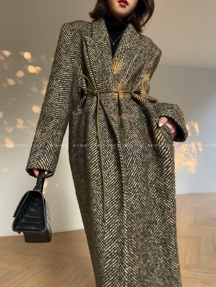 Aconiconi｜Misty Pine Forest Coat