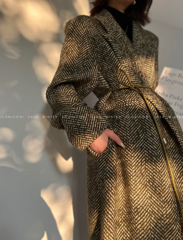 Aconiconi｜Misty Pine Forest Coat