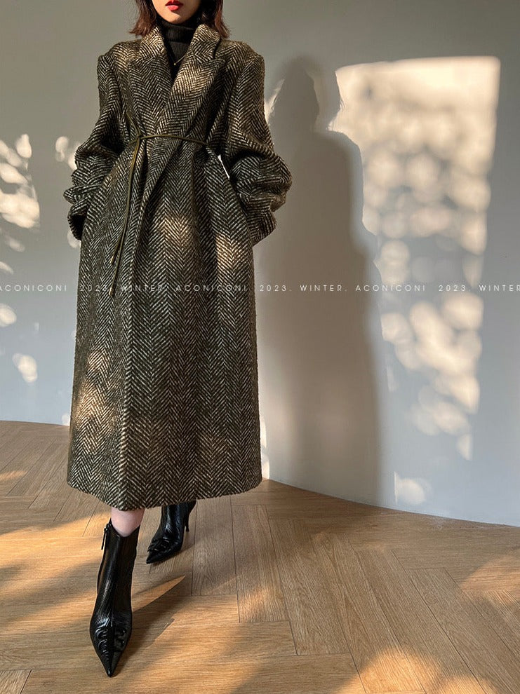 Aconiconi｜Misty Pine Forest Coat