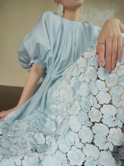 LE VENT & TES AILES | Azure Romance Dress