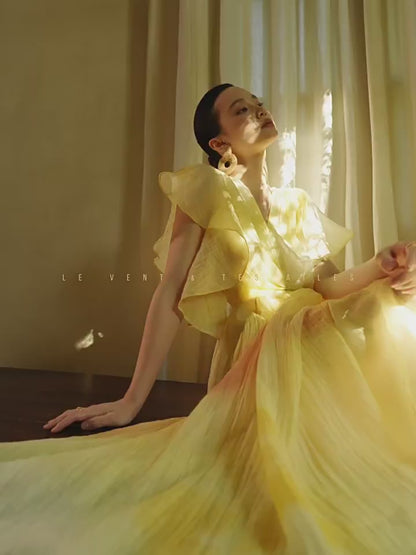 LE VENT & TES AILES | Amber Bloom Flowy Dress