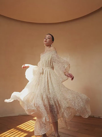 LE VENT & TES AILES | Lily & Lace Off Shoulder Dress