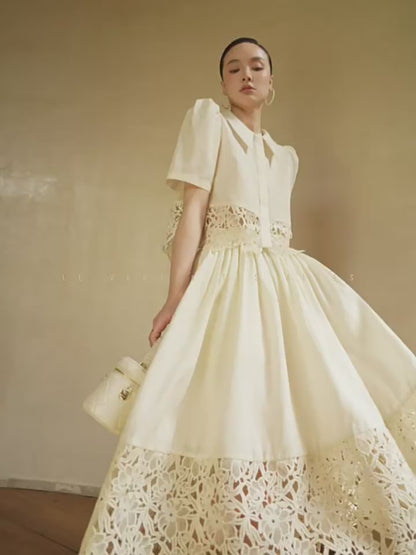 LE VENT & TES AILES | Swan Embrace Skirt Set