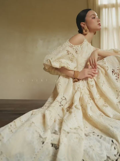 LE VENT & TES AILES | Dawn of Lace Flowy Dress