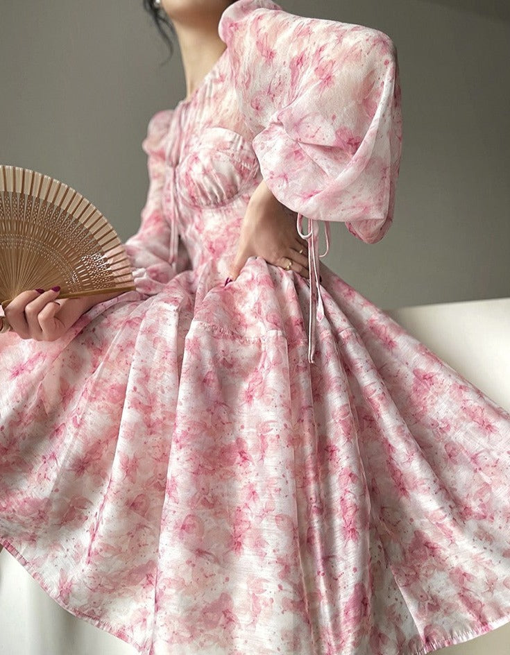 Aconiconi | Spring Brewing Tea Time French Dress