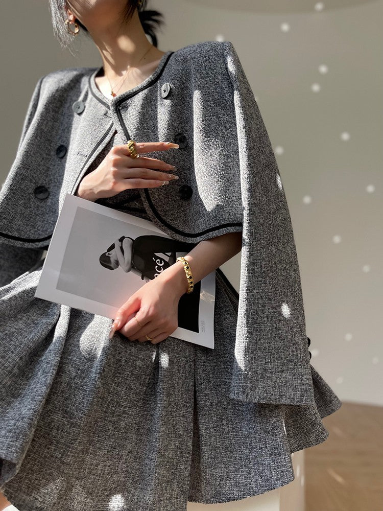 Aconiconi｜Kawashima Girl Elegant Temperament Dress Suit Sling Long Dress