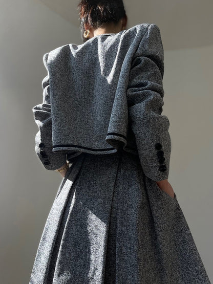 Aconiconi｜Kawashima Girl Elegant Temperament Dress Suit Sling Long Dress