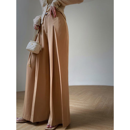 Aconiconi｜Wide Leg High-end Suit Pants