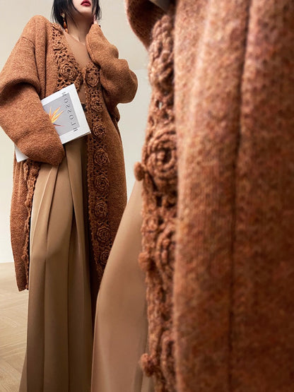 Aconiconi｜Wide Leg High-end Suit Pants