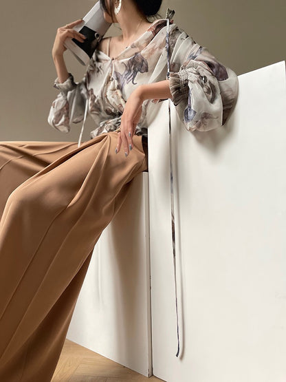 Aconiconi｜Manny's Shirt Long Sleeve Print