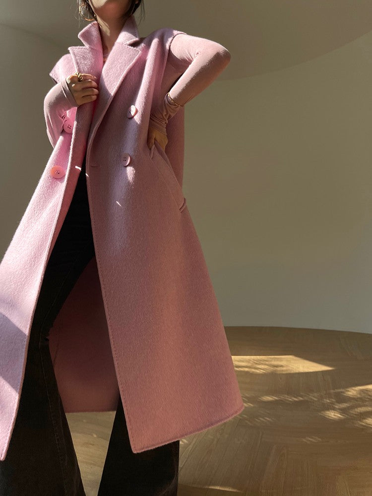 Aconiconi｜Fench long Wool Coat