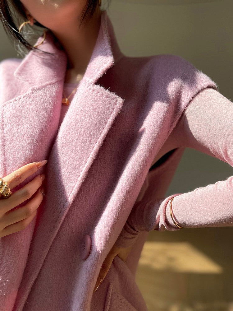 Aconiconi｜Fench long Wool Coat