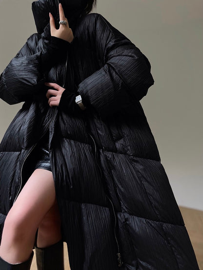 Aconiconi｜Winter Stand Collar Down Jacket Warm Quilt