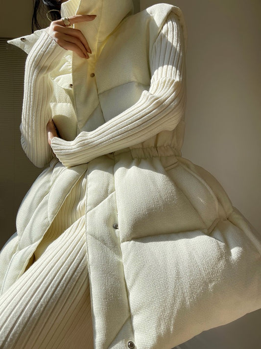 Aconiconi | Puff Sleeveless Winter Jacket