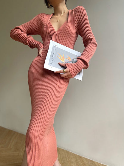 Aconiconi | Light Dream Elegant Knitted Dress