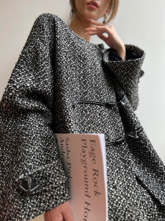 Aconiconi｜Secret Fragrance Tweed wool Skirt Suit