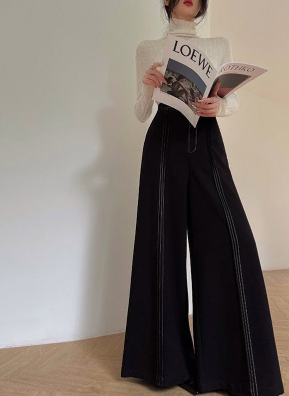 Aconiconi｜Vintage Wide Leg Pants