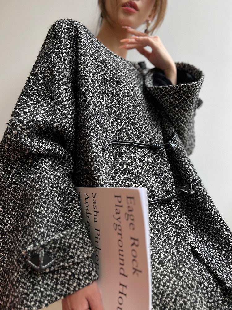 Aconiconi｜Secret Fragrance Tweed wool Skirt Suit