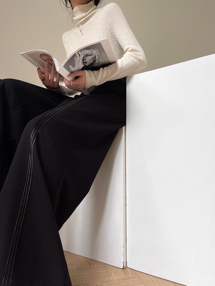 Aconiconi｜Vintage Wide Leg Pants