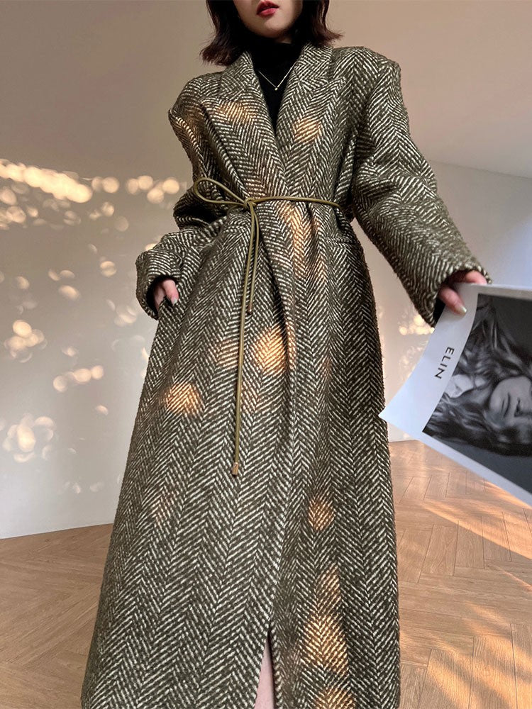 Aconiconi｜Misty Pine Forest Coat