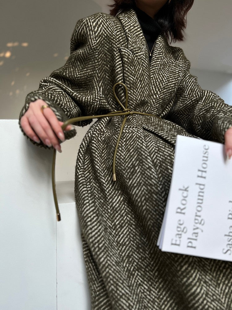 Aconiconi｜Misty Pine Forest Coat